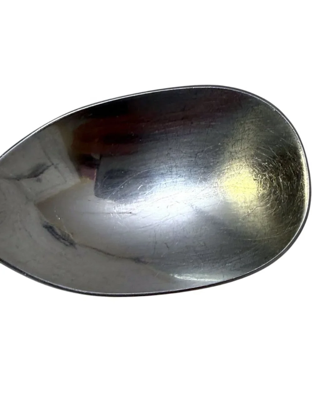 DANSK Anvil Soup Spoon Wood Handle Danish Design Flatware